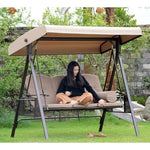 Hanging Chair Swing Outdoor Courtyard Garden Indoor Balcony Iron Hammock Double Rocking