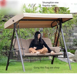 Hanging Chair Swing Outdoor Courtyard Garden Indoor Balcony Iron Hammock Double Rocking