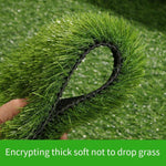 Simulation Lawn Artificial Turf Mat Green False Outdoor Plant Decoration Football Field Plastic Kindergarten Carpet 1cm Engineering (whole Volume Of 50 Square Meters)