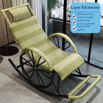 Adult Rocking Chair Reclining Chair Leisure Rocking Chair Rocking Chair Leisure Chair Lazy Chair Rattan Chair On Balcony