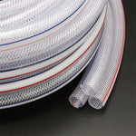 PVC Water Pipe Hose Household 4:6:1 Washing Plastic Watering Pipe Snake Skin Tube White Inner Diameter 8mm Wall 2mm*120m