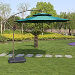 Sunshade Umbrella Sun Big Outdoor Stall Courtyard Sunscreen Anti Ultraviolet Folding Coffee Double Top Marble