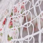 Net Red Hanging Basket Rattan Chair Balcony Outdoor Dormitory Cradle Leisure Hammock Adult Rocking Lazy Sunshine Reclining Bird's Nest Swing Single White [luxury]