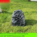 Outdoor Park Waterproof Garden Lawn Sound Engineering Landscape Public Broadcasting Community Simulation Stone Speaker Blue