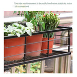 Balcony Flower Rack Hanging Wall Shelf European Iron Hanging Orchid Green Pineapple Fleshy Flower Rack Balcony Flower Pot Rack 30x20x12cm Special Price No Gift Railing Width: 3cm