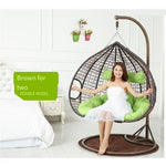 Household Hanging Basket Rattan Chair Indoor Cradle Balcony Swing Single Double Hammock Bird's Nest Orchid Rocking Lazy Person Cradle Hanging Chair Single White (thin Rattan, No Armrest)