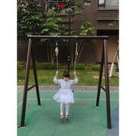 Outdoor Swing Kindergarten Single Person Community Courtyard Large Amusement Equipment Milky White Climbing