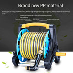 15 Meters Wash Car Suit Home Wash Car High-pressure Water Irrigation Gardening Cleaning Storage Rack Tool Spray Boiler Wash Car Artifact Brass Head Yellow Water Pipe Set