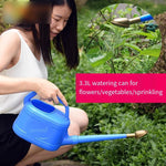 3.3L Watering Pot Plastic Watering Pot Large Capacity Balcony Vegetable And Flower Gardening Tools Household Long Nozzle Watering Pot