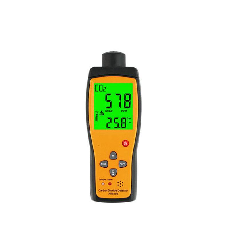 Carbon Dioxide Detector Concentration Industrial Digital CO2 Handheld Gas Detector Carbon Dioxide Detector