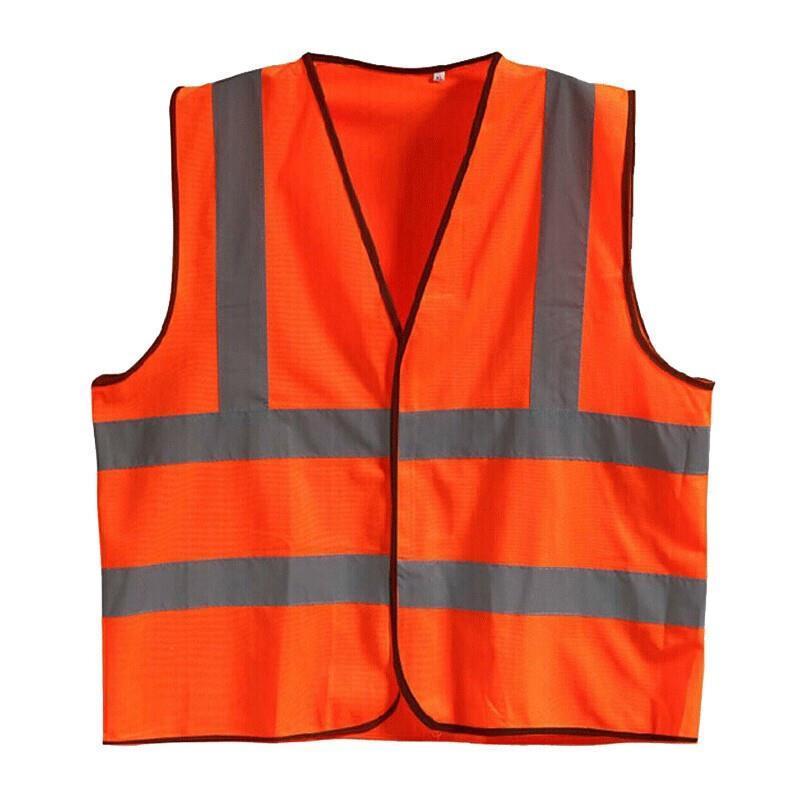 Safety Reflective Vest Road Construction Safety Clothes Widened 4 Reflective Strips Vest Riding Clothes Fluorescent Vest