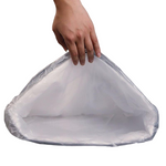 80*123cm 50 Pieces White Woven Ba Feed Bag Inner Bag Rice Bag Translucent Standard Film Covering