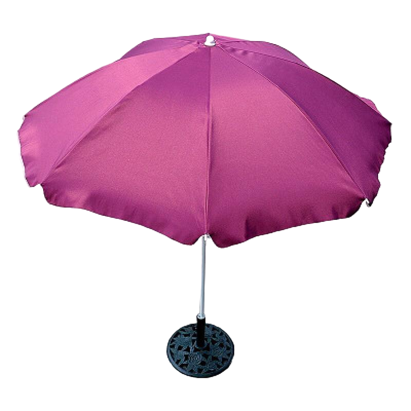 Roman Umbrella Outdoor Sunshade Umbrella Portable Advertising Umbrella Balcony Umbrella 2m Purple Sunshade