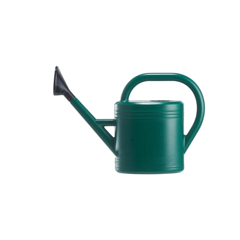 3L Retro Green Long Spout Watering Pot Gardening Watering Pot Thickened Plastic Large Capacity Watering Pot Household Potted Watering Pot