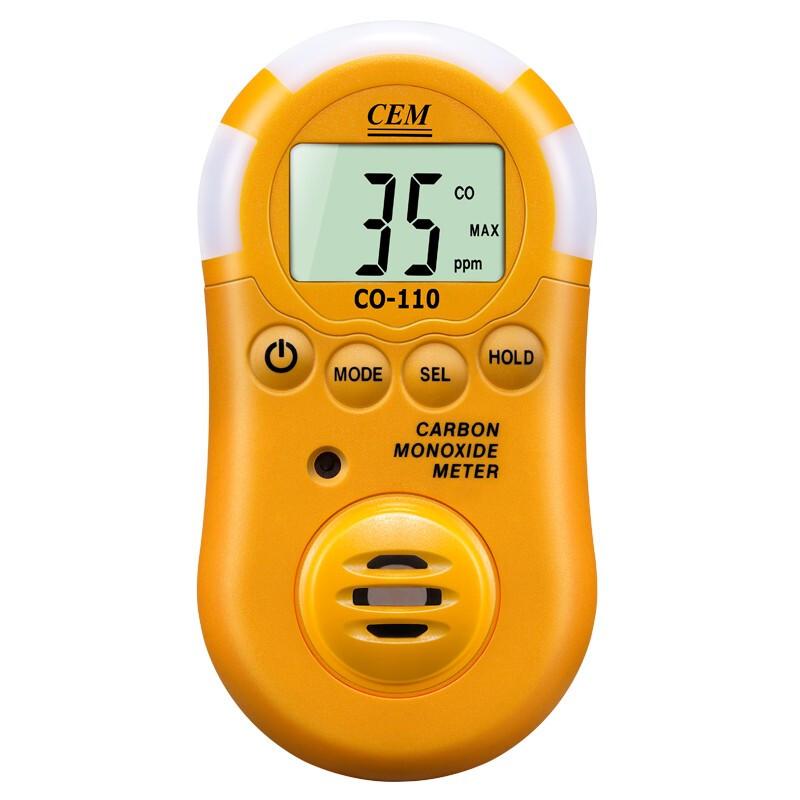 Carbon Monoxide Detector Digital Display Portable Gas Tester Handheld Carbon Monoxide Concentration Monitor Alarm