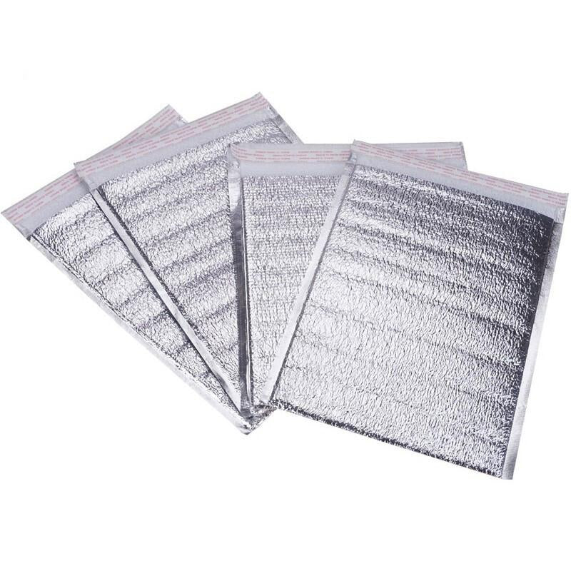 1400 Pieces Sealed Aluminum Foil Insulation Bag 20 * 25 + 4cm Pearl Cotton Aluminum Foil Bag Express Transport Bag