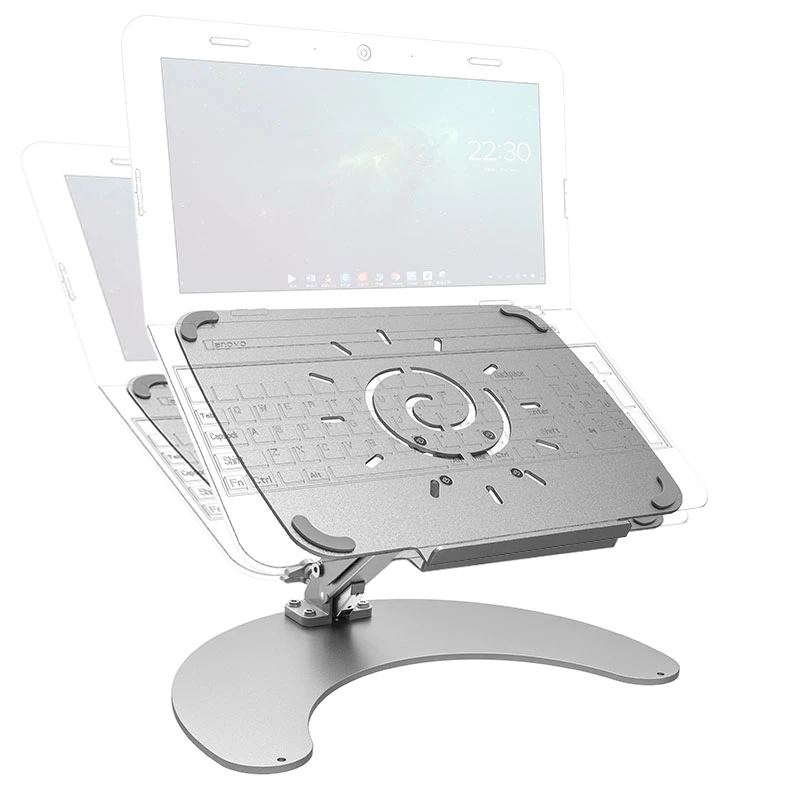 ECVV Height Adjustable Laptop Stand Ergonomic Foldable; ECVV TR – ECVV.TR