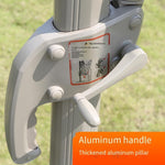 Outdoor Sunshade Umbrella Table Chair Umbrella Patio Garden Tent Umbrella Folding Stall Advertising Large Beach Umbrella Leisure Security Sentry Box Umbrella