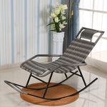 Rocking Chair Recliner Rattan Coffee Round Line Chair Elderly Rocking Chair Balcony Living Room Rattan Chair Leisure Chair