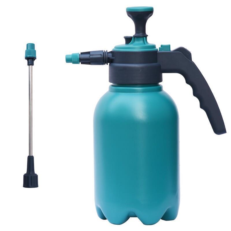 Household Watering Flower Spray Kettle 2L Capacity Thickening Flower Plant Watering Kettle Pressure Type Watering Pot Balcony Gardening Tool 2L + Long Pole