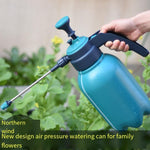 Household Watering Flower Spray Kettle 2L Capacity Thickening Flower Plant Watering Kettle Pressure Type Watering Pot Balcony Gardening Tool 2L + Long Pole