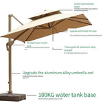 Sunshade Outdoor Balcony Swimming Pool Garden Courtyard Property Security Guard Post Sunshade Outdoor Terrace Coffee Shop Sunshade Sunshade 2.5m