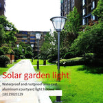 Solar Lamp Outdoor Lighting Courtyard Lamp Outdoor Waterproof LED Street Lamp Garden Villa Community Road Super Bright High Pole 3m Outdoor Street Lamp Type