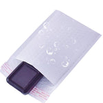 124 Pieces White Matte Film Bubble Bag Pearl Film Envelope Express Bag Waterproof Bag Envelope Bag 26 * 32 + 4cm