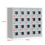 20 Acrylic Doors And Windows Mobile Phone Charging Cabinet With Lock Mobile Phone Storage Cabinet