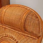Rattan Chair Rocking Chair Adult Lunch Break Couch Reclining Chair Carefree Chair Elderly Living Room Balcony Leisure Chair Lazy Creative Chair Furniture
