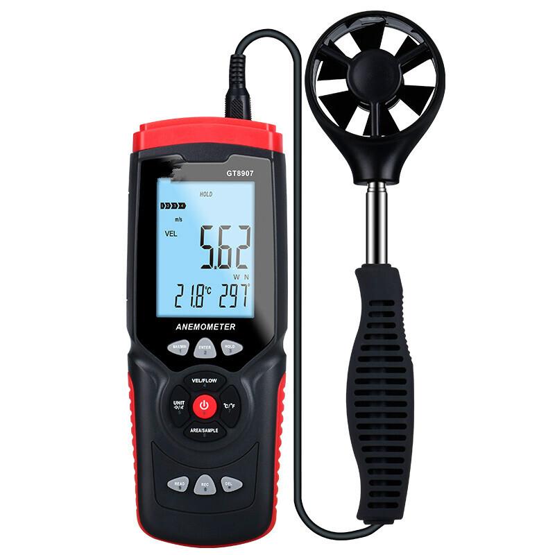 High Precision Digital Anemometer Air Volume Tester Wind Temperature Wind Direction Wind Grade Tester