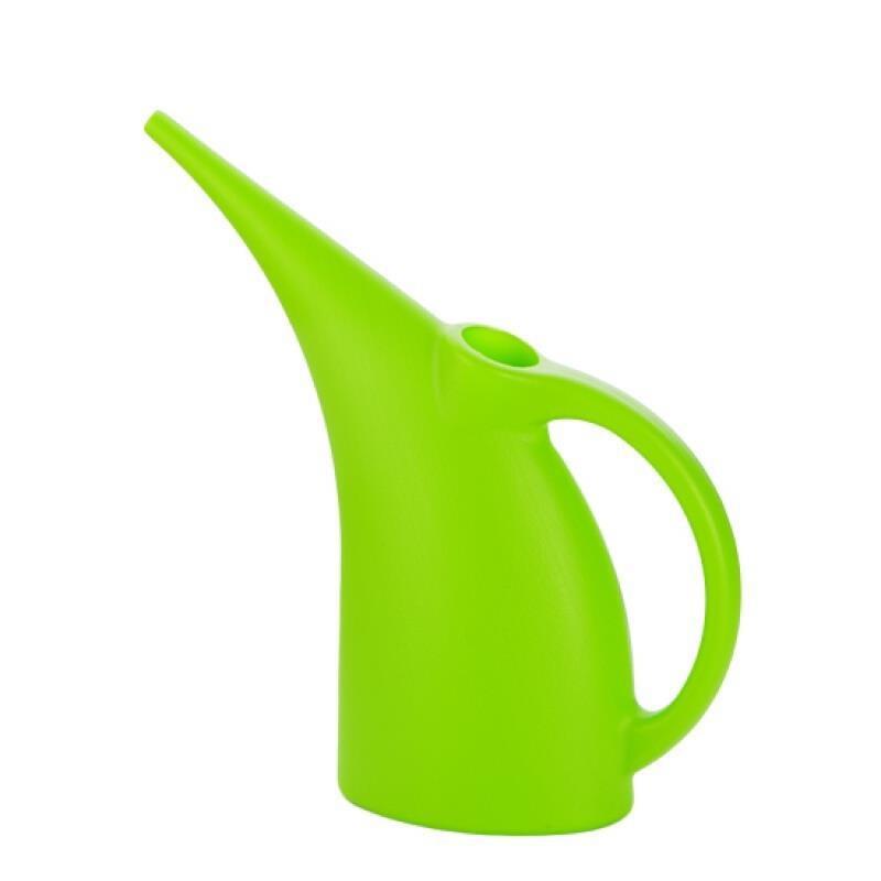 Creative Long Nozzle Plastic Watering Pot Watering Pot Household Green Plant Potted Watering Pot Watering Pot Gardening Kettle 3L Green