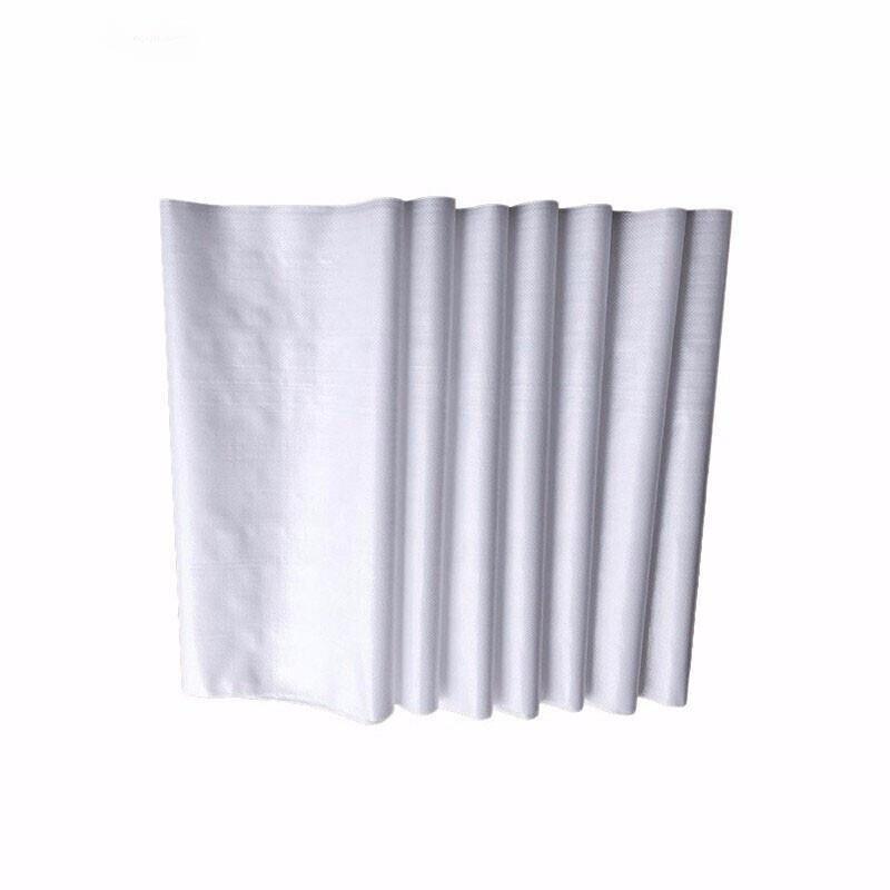 100 Pieces White Film Covered Woven Bag 35 CM * 50 CM Express Logistics Packing Bag Gunny Bag Plastic Snakeskin Packing Bag Rice Flour Bag Thickened