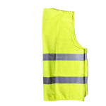 Fluorescent Vest Reflective Vest Woven Comfortable Breathable Strap Velcro Safety Vest