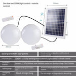 Household Solar Lamp Outdoor Courtyard Lamp Indoor Split Remote Control Ceiling Lamp Photovoltaic Power Generation Solar Wall Lamp 100w