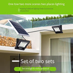 Solar Lamp Outdoor Courtyard Household Lighting LED Street Lamp Waterproof Projection Lamp Intelligent Light Controlled Lamp