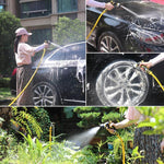 Watering Flowers Water Guns Sprinklers Dishes Artifact Watering Hose Garden Irrigation Spray Head Multifunctional High-pressure Washing Machine Water Gun Set 15 Meters 4 Points Suit (water Gun + Water Pipe + Connector)