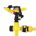 Horticultural Sprinkler Controllable Insertion Triangle Bracket 360 Degree Garden Lawn Vegetable Agricultural Rocker Irrigation Sprinkler Equipment