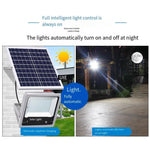 Rural Solar Lamp Outdoor Courtyard Lamp Household Lighting Super Bright Indoor High-power Waterproof Projection LED Street Lamp 20w