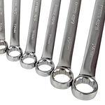 Full Polish Dual Purpose Wrench Set 14 Piece Set Open End Box Wrench Dual Purpose Solid Wrench Double End Wrench Set