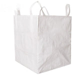 White 4 Crane Ton Bag 90MM * 90MM * 110MM Container Bag Woven Bag And Binding Cloth X Bottom Support