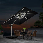 Outdoor Sunshade Umbrella Courtyard Sun Umbrella Garden Leisure Umbrella Large Umbrella Solar Stall Umbrella Security Guard Box Umbrella