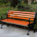 Park Chair Household Chair Leisure Stool Courtyard Square Garden Community Scenic Spot Garden Chair Bench Long Rest Strip Row Chair 1.8m