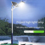 Solar Street Lamp Outdoor Household Courtyard Lamp New Rural Municipal Engineering Bright Waterproof LED Projection Lamp Outdoor Enclosure Column Lamp