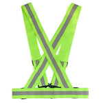 6 Pieces Reflective Strap Elastic Strap Reflective Strap Elastic Reflective Vest Night Riding Reflective Vest Easy To Carry Fluorescent