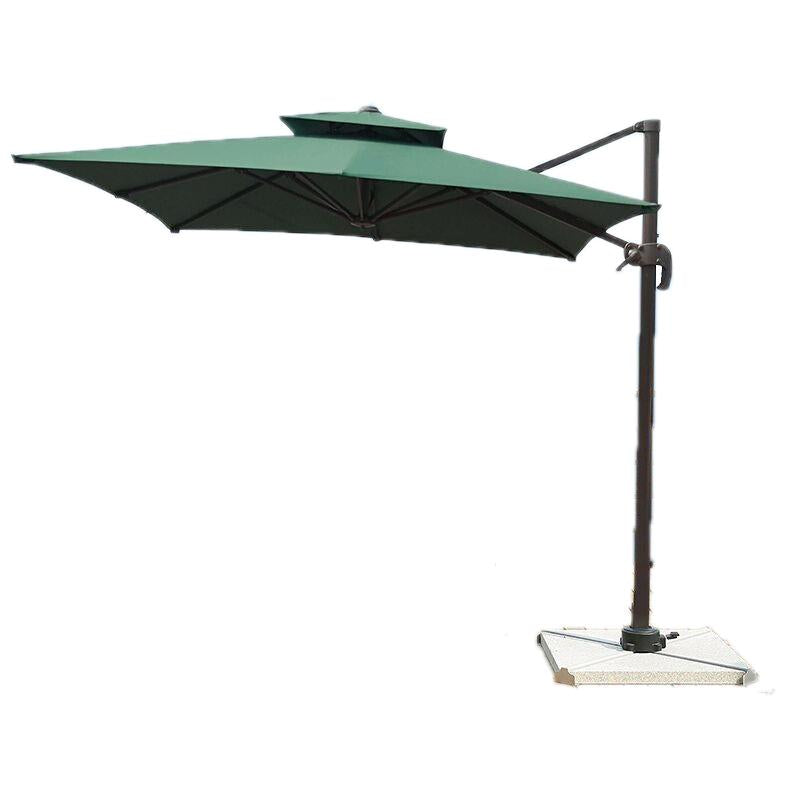 2.5m Square Wine Red Outdoor Sun Umbrella Roman Sun Umbrella Large Stall Umbrella Terrace Garden Balcony Umbrella Courtyard Umbrella Outdoor Sentry Box Umbrella Color Woven