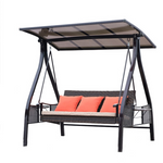 Outdoor Swing Chair Double Courtyard Swing Chair Outdoor Balcony Rattan Rocking Chair Rattan Chair Hammock