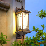 Solar Outdoor Waterproof Wall Lamp Aisle Courtyard Gate Column Lamp Corridor Outdoor Sun Table Lamp Garden Villa Exterior Wall Lamp Landscape Lamp