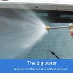 Household Car Washing Water Gun High-pressure Watering Water Pipe Hose Car Brushing And Washing Garden Watering Booster Nozzle Portable Pressurized Car Washing Tool Multifunctional Extended Metal Water Gun + Connector + 20m Hose Set