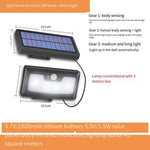 Split Solar Lamp Outdoor Lamp Courtyard Lamp Household Lighting LED Human Body Induction Indoor And Outdoor Waterproof Solar Street Lamp Fence Wall Lamp